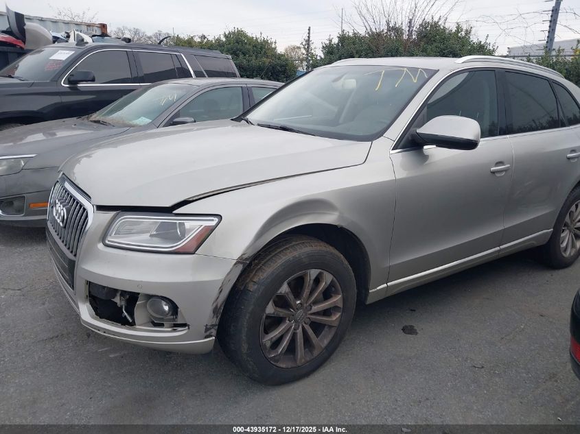 2014 Audi Q5 2.0T Premium VIN: WA1LFAFP4EA105741 Lot: 43935172