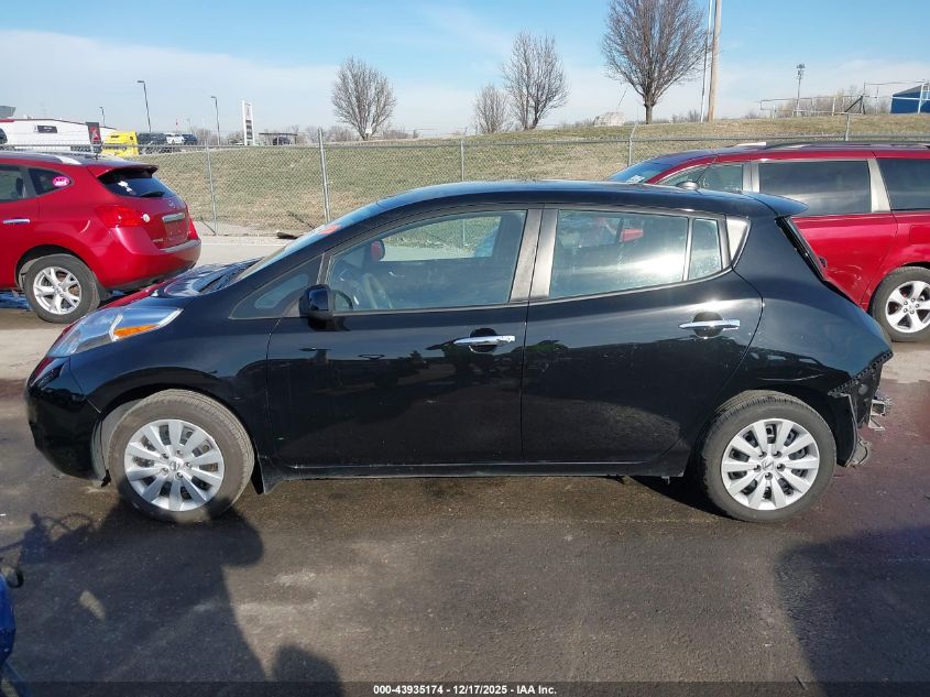 2017 Nissan Leaf S VIN: 1N4BZ0CP5HC308918 Lot: 43935174