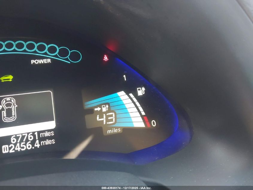 2017 Nissan Leaf S VIN: 1N4BZ0CP5HC308918 Lot: 43935174