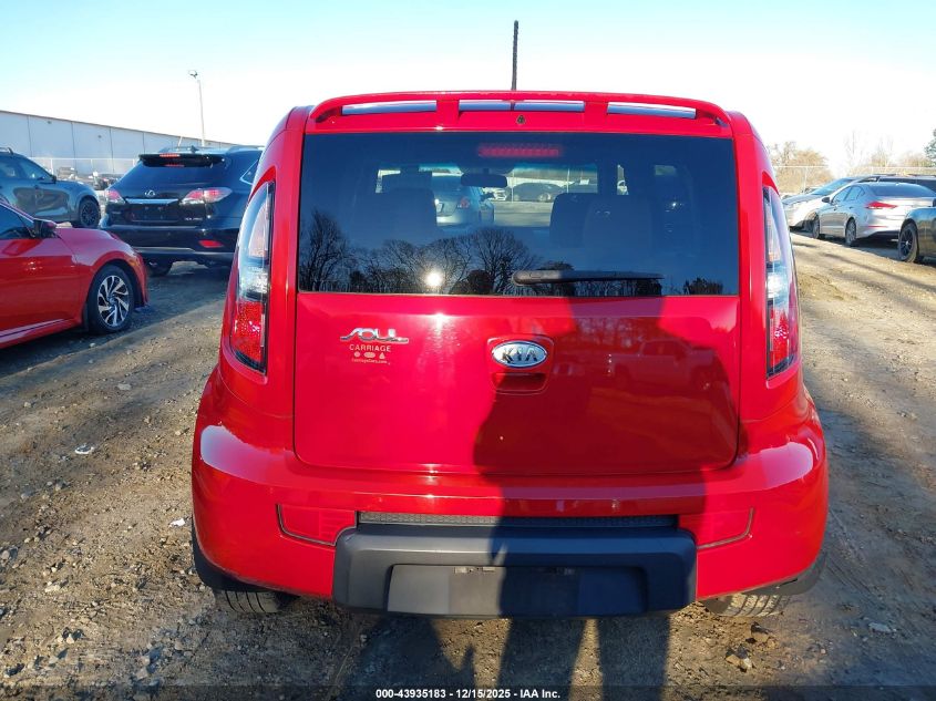 2011 Kia Soul + VIN: KNDJT2A29B7275769 Lot: 43935183