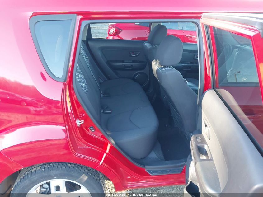 2011 Kia Soul + VIN: KNDJT2A29B7275769 Lot: 43935183