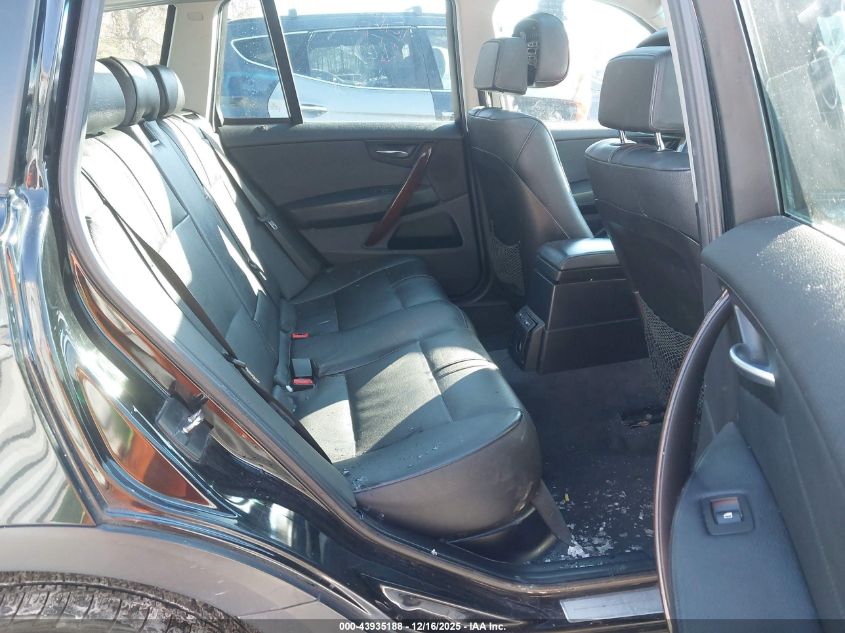 2009 BMW X3 xDrive30I VIN: WBXPC93499WJ26251 Lot: 43935188