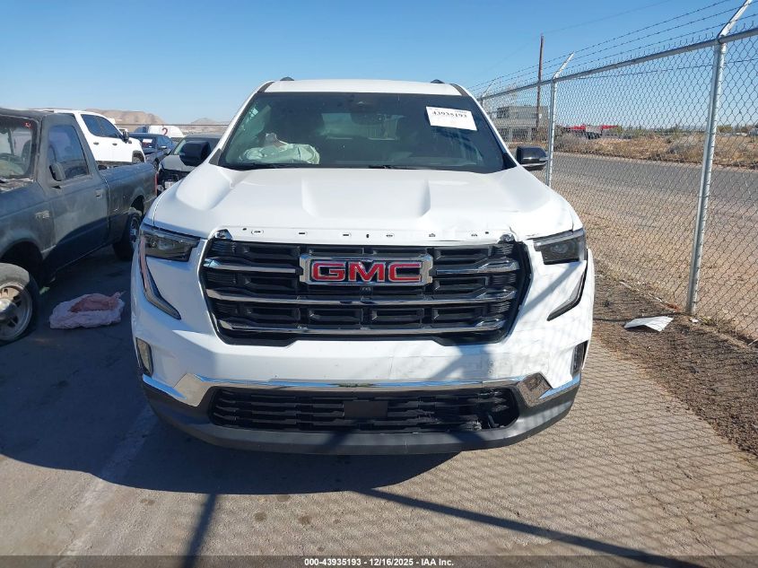 2026 GMC Acadia Elevation Awd VIN: 1GKENNKS1TJ159941 Lot: 43935193