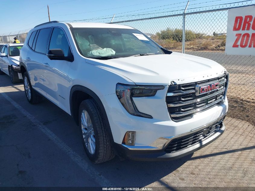 2026 GMC Acadia Elevation Awd VIN: 1GKENNKS1TJ159941 Lot: 43935193