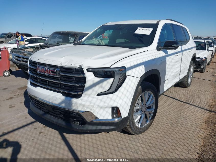 2026 GMC Acadia Elevation Awd VIN: 1GKENNKS1TJ159941 Lot: 43935193