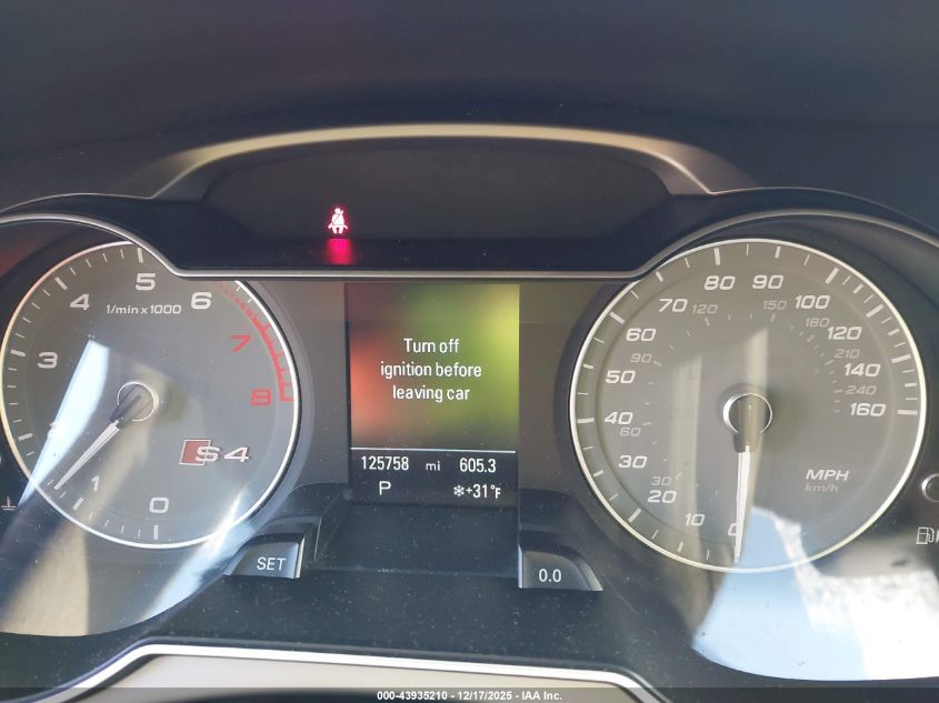 2014 Audi S4 3.0T Premium Plus VIN: WAUKGAFLXEA106093 Lot: 43935210