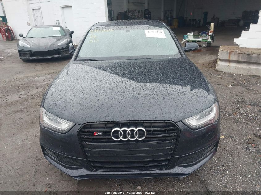 2014 Audi S4 3.0T Premium Plus VIN: WAUKGAFLXEA106093 Lot: 43935210