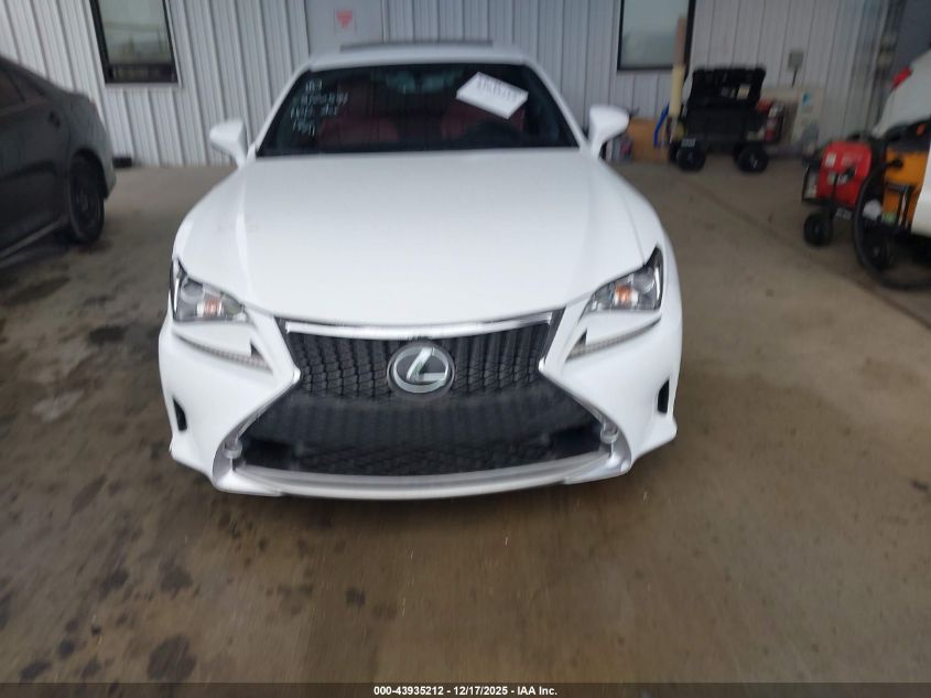 2017 Lexus Rc 350 VIN: JTHHE5BC5H5016569 Lot: 43935212