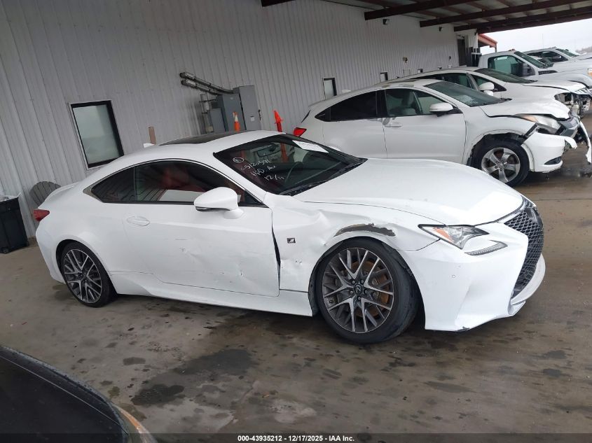 2017 Lexus Rc 350 VIN: JTHHE5BC5H5016569 Lot: 43935212