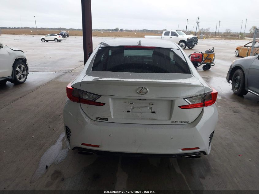 2017 Lexus Rc 350 VIN: JTHHE5BC5H5016569 Lot: 43935212