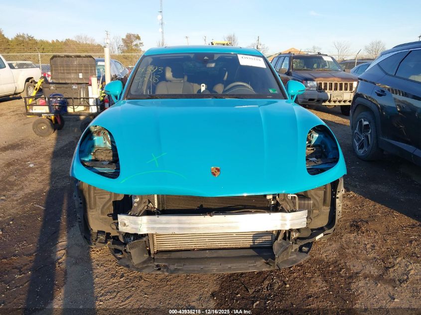 2022 Porsche Macan VIN: WP1AA2A58NLB08829 Lot: 43935218