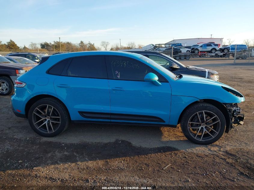 2022 Porsche Macan VIN: WP1AA2A58NLB08829 Lot: 43935218