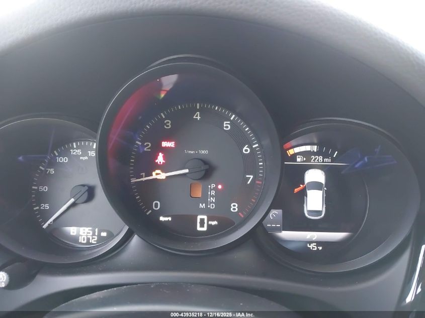 2022 Porsche Macan VIN: WP1AA2A58NLB08829 Lot: 43935218