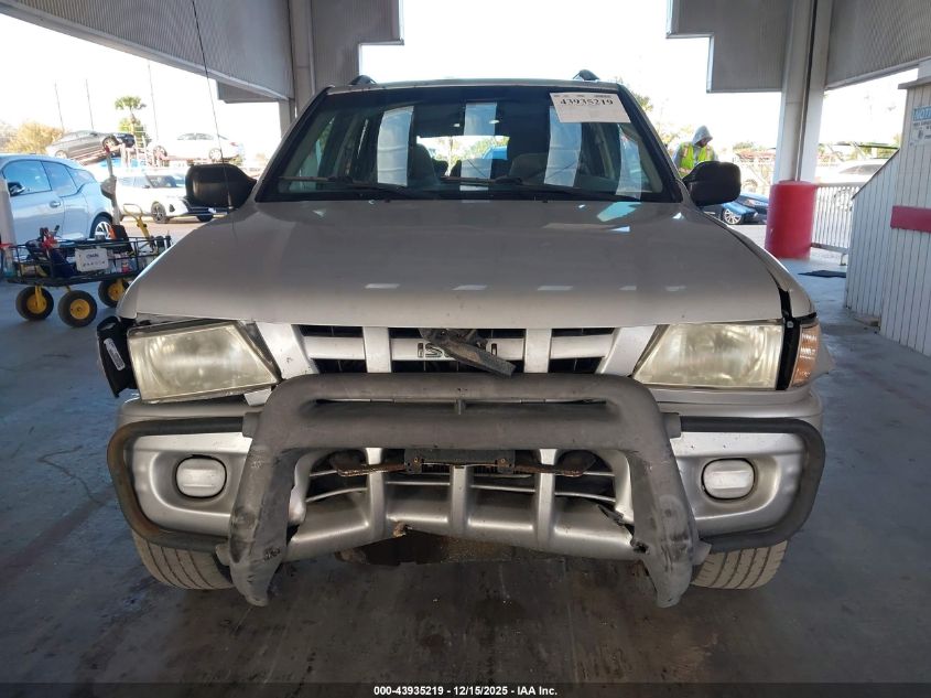 2003 Isuzu Rodeo S 3.2L V6 VIN: 4S2CK58W434303815 Lot: 43935219