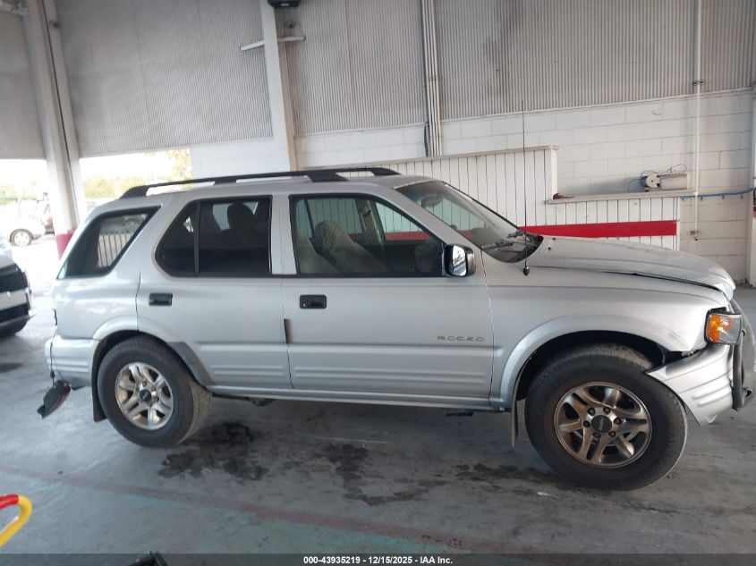 2003 Isuzu Rodeo S 3.2L V6 VIN: 4S2CK58W434303815 Lot: 43935219