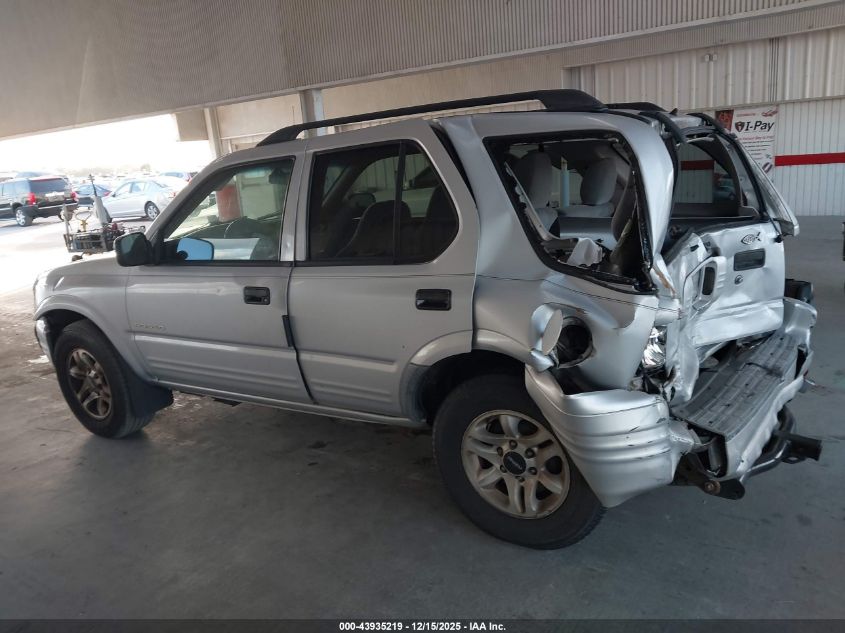 2003 Isuzu Rodeo S 3.2L V6 VIN: 4S2CK58W434303815 Lot: 43935219