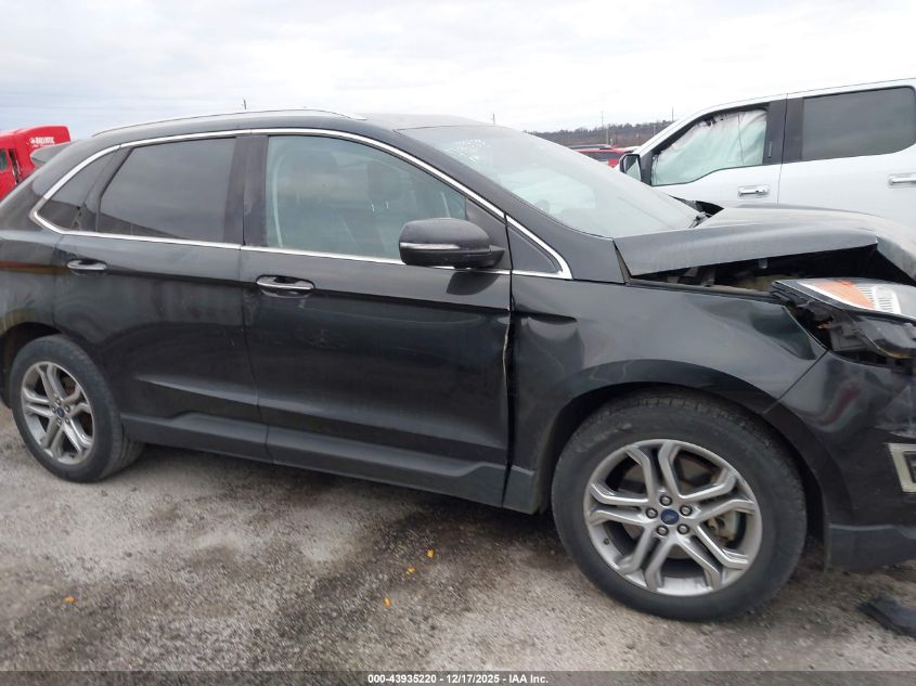 2015 Ford Edge Titanium VIN: 2FMTK3K85FBC23214 Lot: 43935220