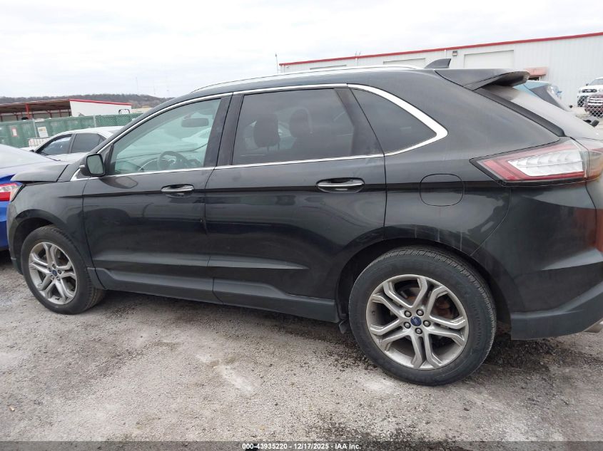 2015 Ford Edge Titanium VIN: 2FMTK3K85FBC23214 Lot: 43935220