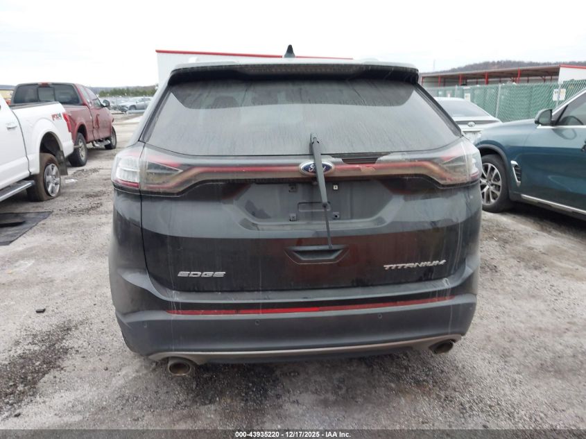2015 Ford Edge Titanium VIN: 2FMTK3K85FBC23214 Lot: 43935220