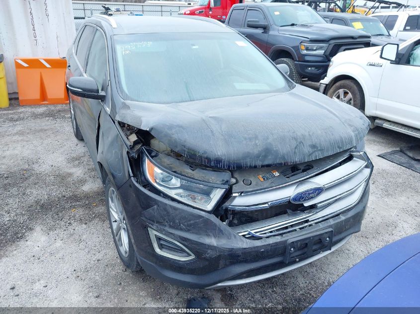 2015 Ford Edge Titanium VIN: 2FMTK3K85FBC23214 Lot: 43935220