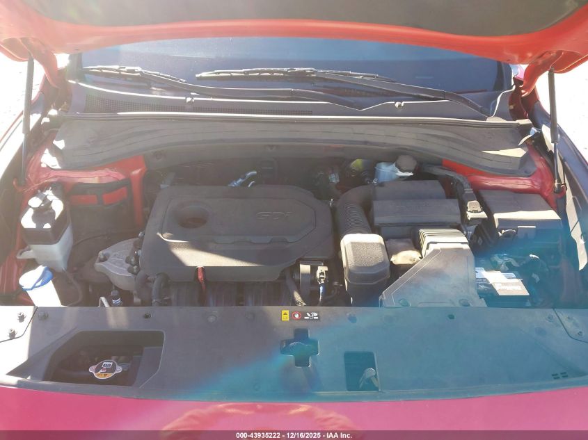 2020 Hyundai Santa Fe Se VIN: 5NMS23AD5LH218204 Lot: 43935222