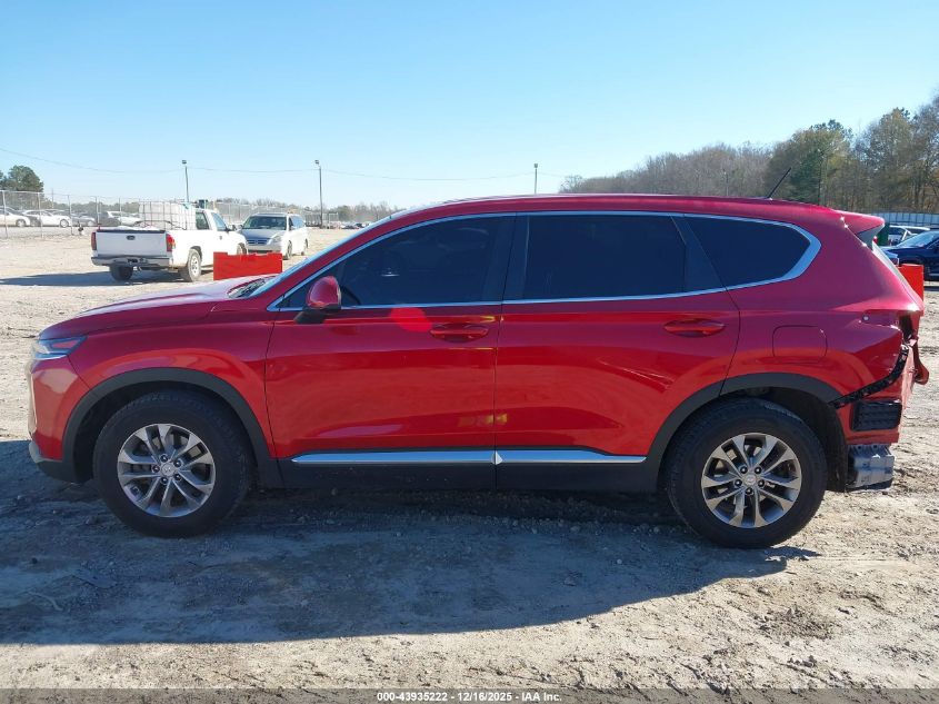 2020 Hyundai Santa Fe Se VIN: 5NMS23AD5LH218204 Lot: 43935222