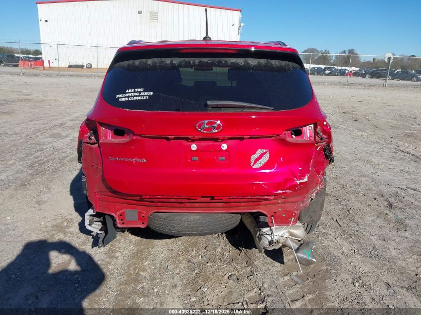 2020 Hyundai Santa Fe Se VIN: 5NMS23AD5LH218204 Lot: 43935222
