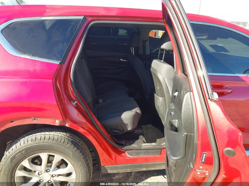 2020 Hyundai Santa Fe Se VIN: 5NMS23AD5LH218204 Lot: 43935222