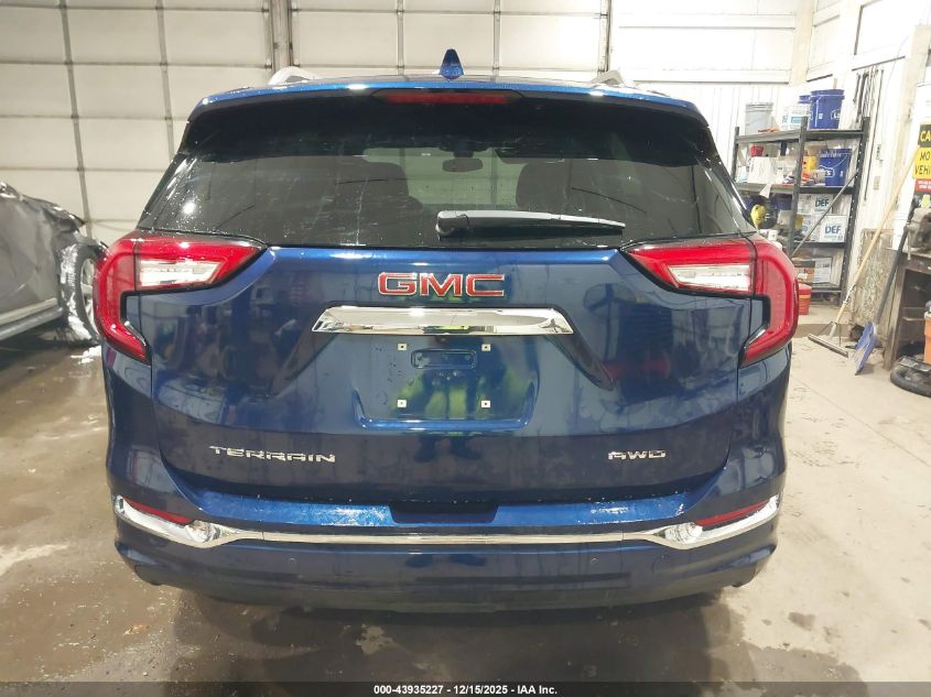 2022 GMC Terrain Awd Denali VIN: 3GKALXEV0NL265766 Lot: 43935227