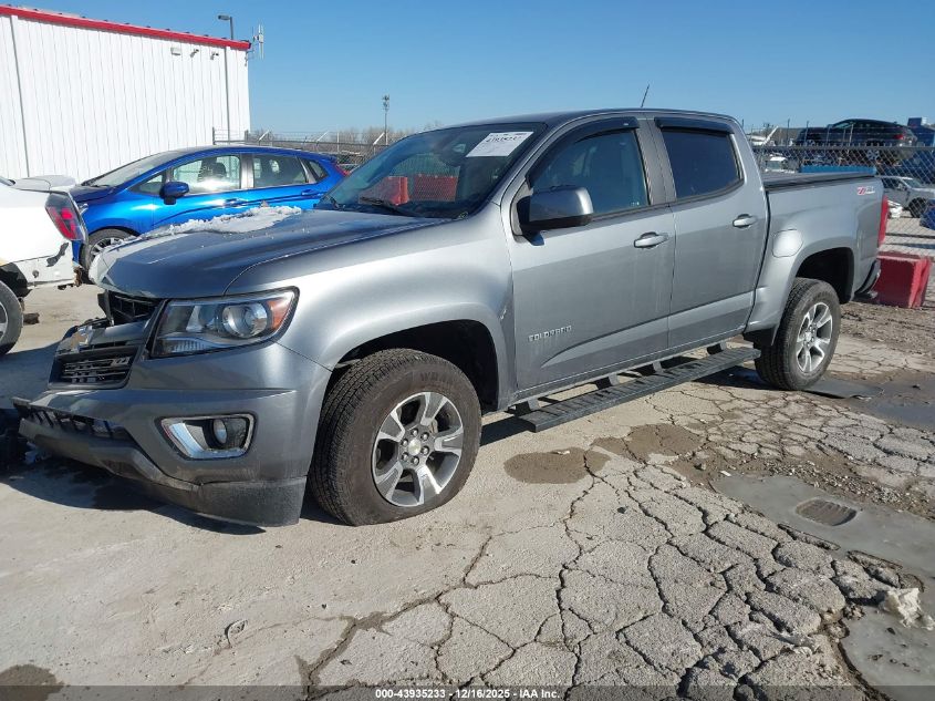 2020 Chevrolet Colorado 4Wd Short Box Z71 VIN: 1GCGTDEN2L1219722 Lot: 43935233