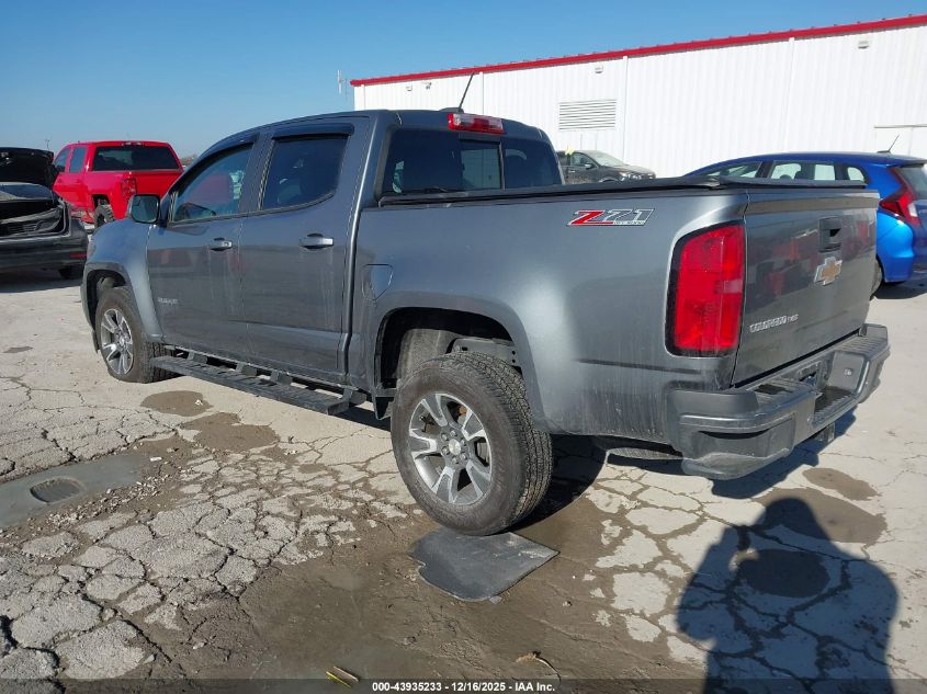2020 Chevrolet Colorado 4Wd Short Box Z71 VIN: 1GCGTDEN2L1219722 Lot: 43935233