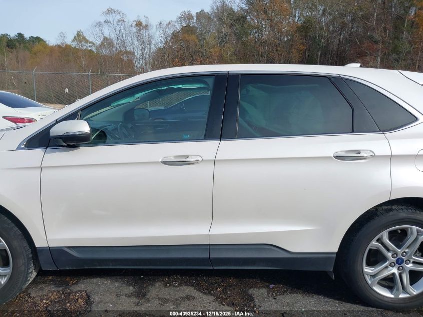 2017 Ford Edge Titanium VIN: 2FMPK3K86HBC24909 Lot: 43935234