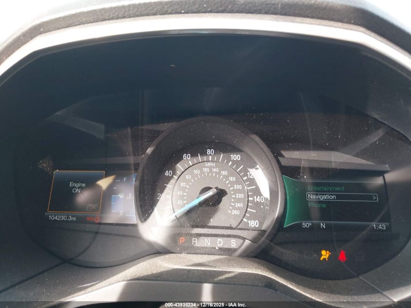 2017 Ford Edge Titanium VIN: 2FMPK3K86HBC24909 Lot: 43935234