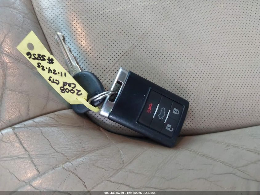 2008 Cadillac Cts Standard VIN: 1G6DF577580157716 Lot: 43935239