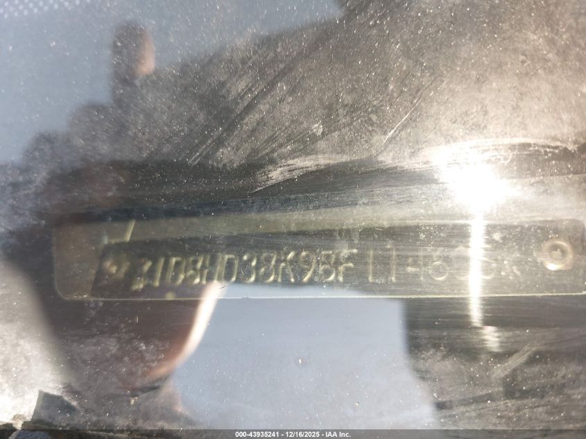 2008 Dodge Durango Sxt VIN: 1D8HD38K98F114605 Lot: 43935241