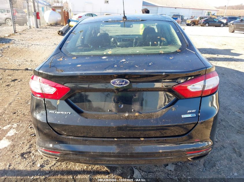 2016 Ford Fusion Se VIN: 3FA6P0T98GR265023 Lot: 43935244