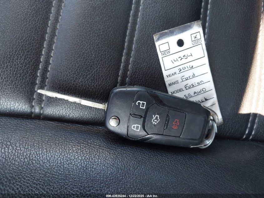 2016 Ford Fusion Se VIN: 3FA6P0T98GR265023 Lot: 43935244