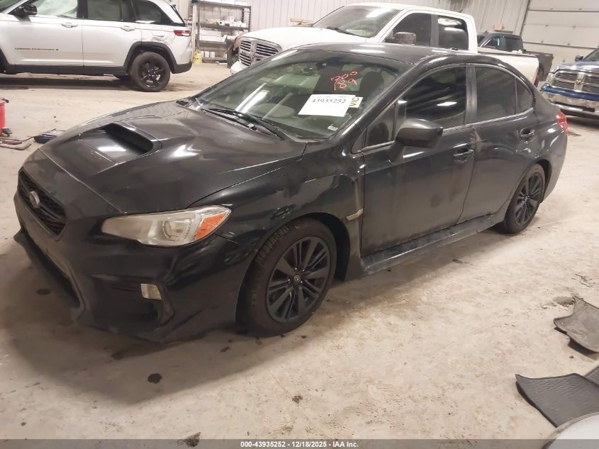 2018 Subaru Wrx VIN: JF1VA1A67J9808618 Lot: 43935252
