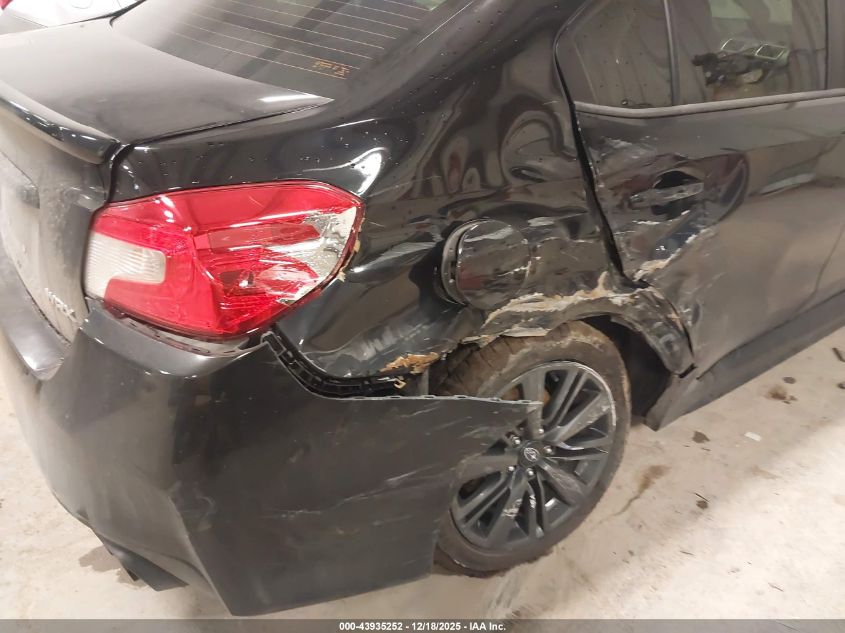 2018 Subaru Wrx VIN: JF1VA1A67J9808618 Lot: 43935252