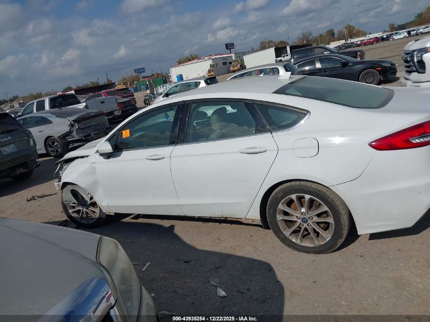 2019 Ford Fusion Se VIN: 3FA6P0HD4KR255403 Lot: 43935254