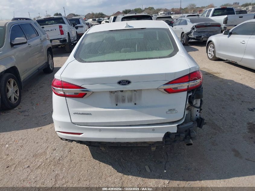 2019 Ford Fusion Se VIN: 3FA6P0HD4KR255403 Lot: 43935254