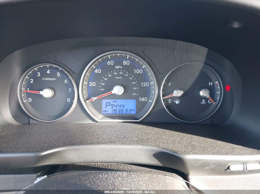 2010 Hyundai Santa Fe Gls VIN: 5NMSGDAB3AH369738 Lot: 43935259