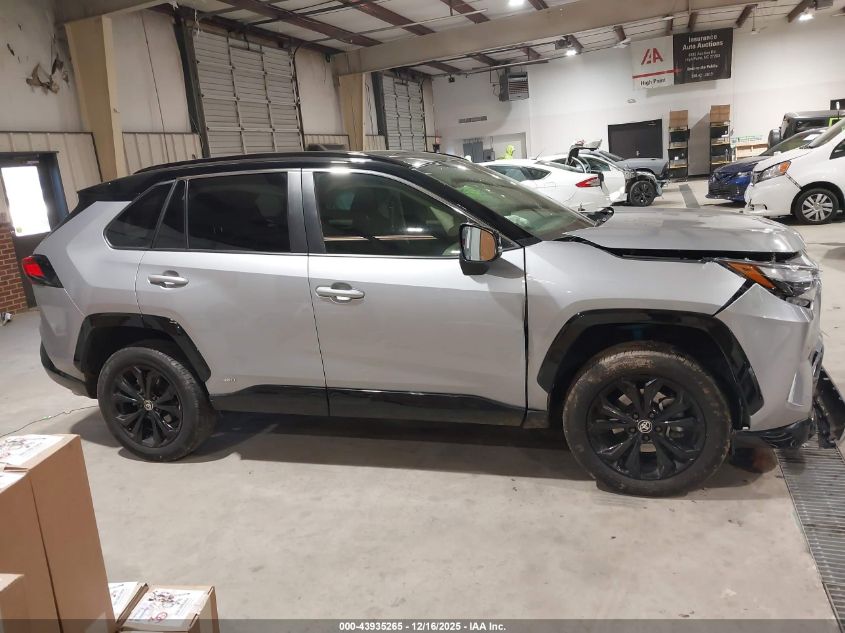 2024 Toyota Rav4 Hybrid Xse VIN: JTME6RFV1RD560675 Lot: 43935265