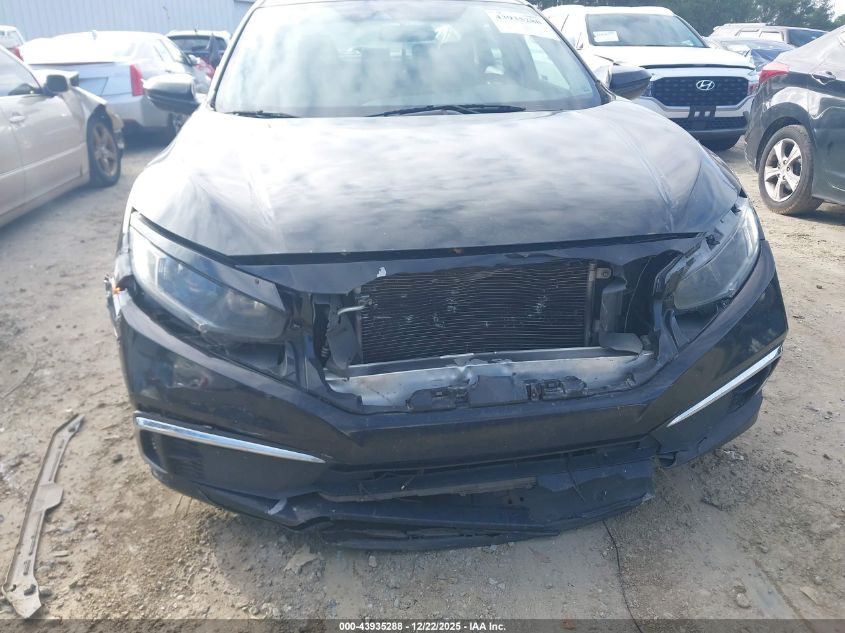 2020 Honda Civic Lx VIN: 19XFC2F69LE020364 Lot: 43935288