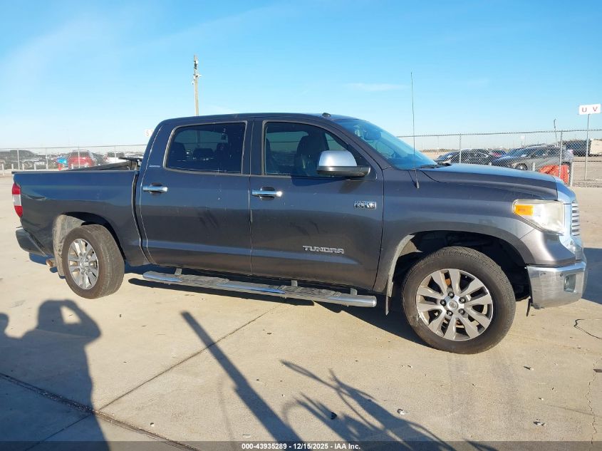 2017 Toyota Tundra Limited 5.7L V8 VIN: 5TFHW5F19HX593875 Lot: 43935289
