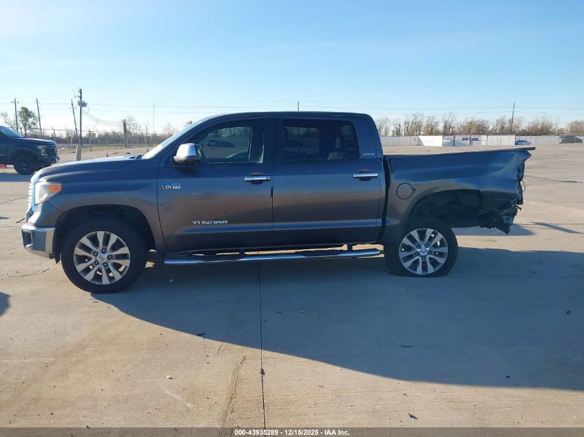 2017 Toyota Tundra Limited 5.7L V8 VIN: 5TFHW5F19HX593875 Lot: 43935289