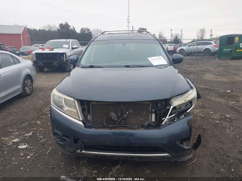 2016 Nissan Pathfinder S VIN: 5N1AR2MM8GC622210 Lot: 43935290