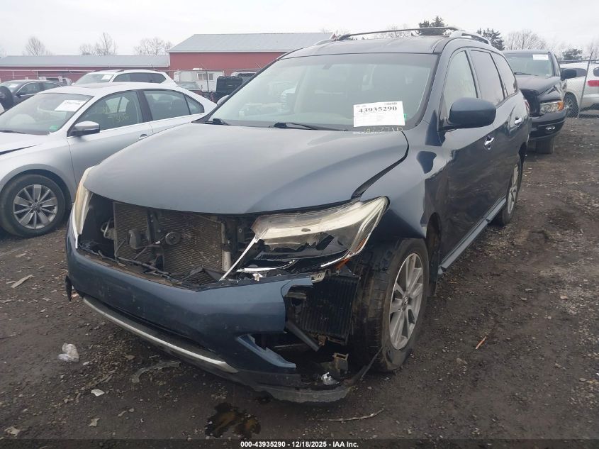 2016 Nissan Pathfinder S VIN: 5N1AR2MM8GC622210 Lot: 43935290