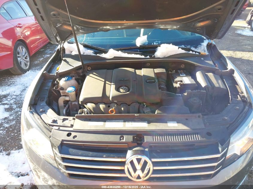2013 Volkswagen Passat 2.5L Se VIN: 1VWBP7A34DC138647 Lot: 43935298
