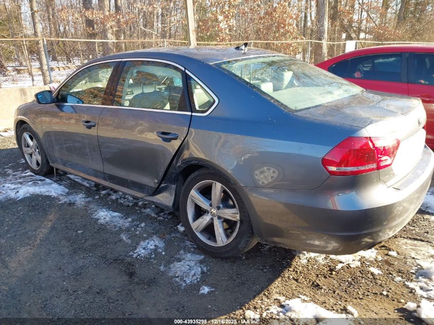 2013 Volkswagen Passat 2.5L Se VIN: 1VWBP7A34DC138647 Lot: 43935298